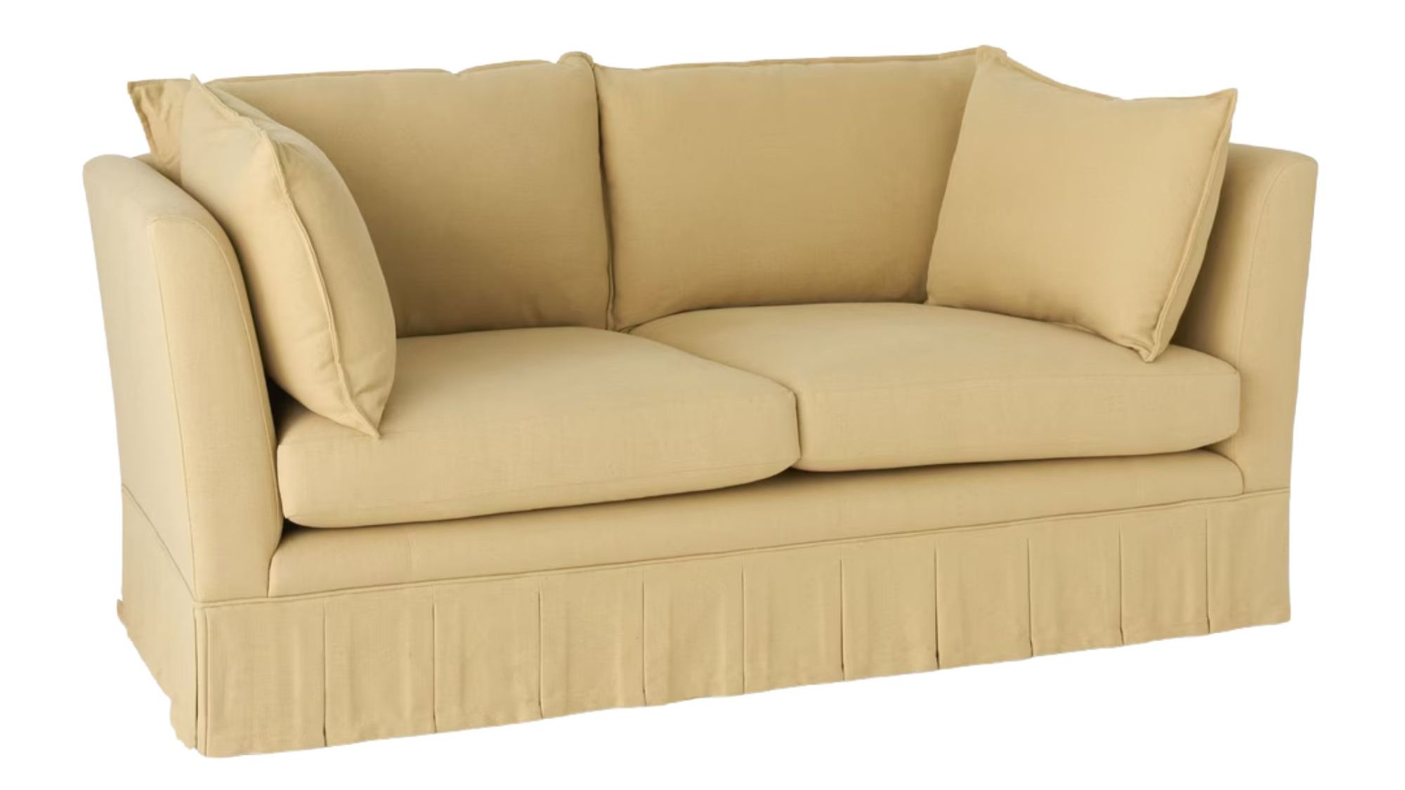 John Lewis, Oxford Medium 2 Seater Sofa in Mustard Yellow
