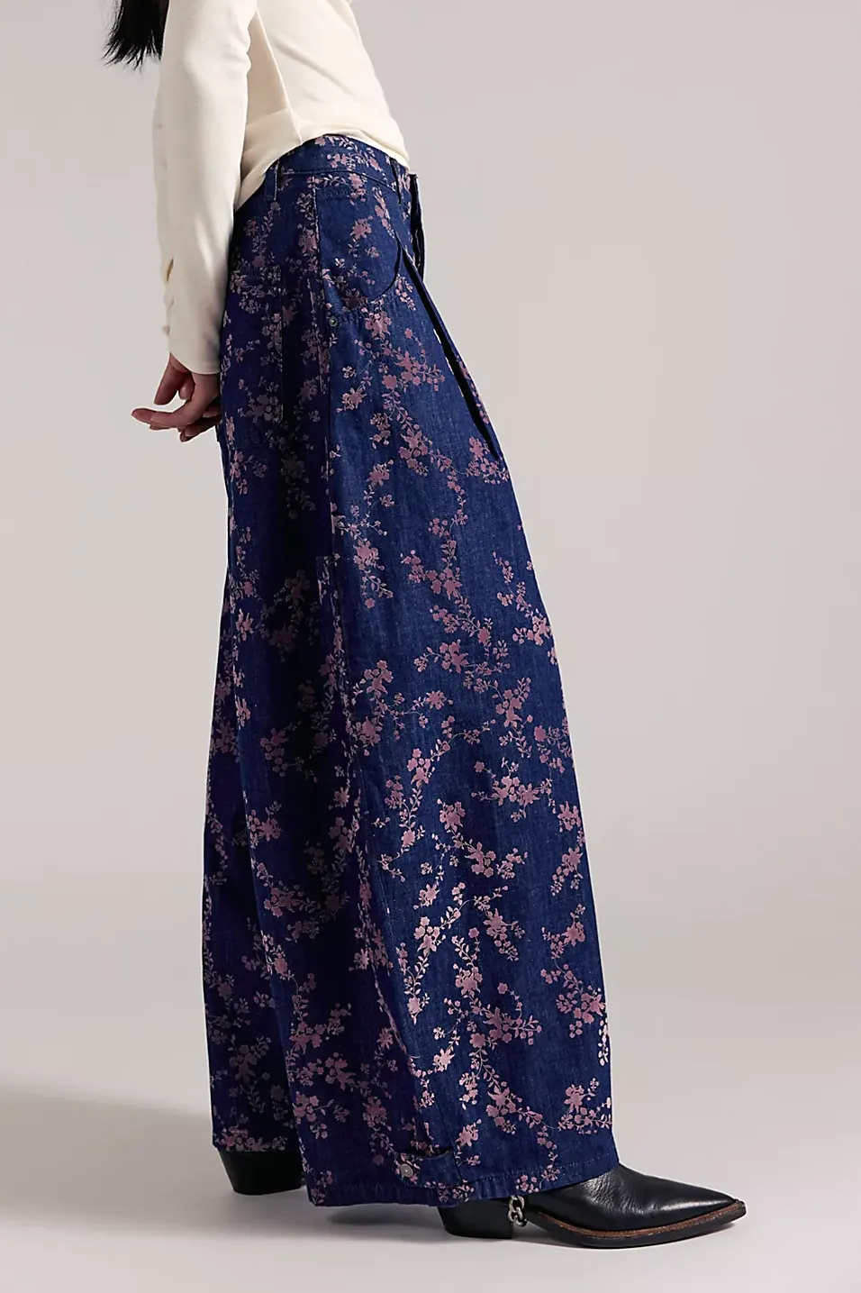 We the Free About That Baggy Trouser Jeans