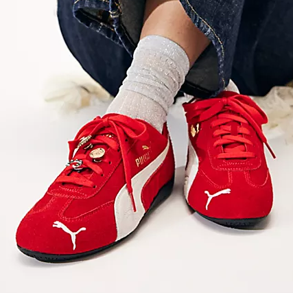 Puma Red Speedcat Sneakers