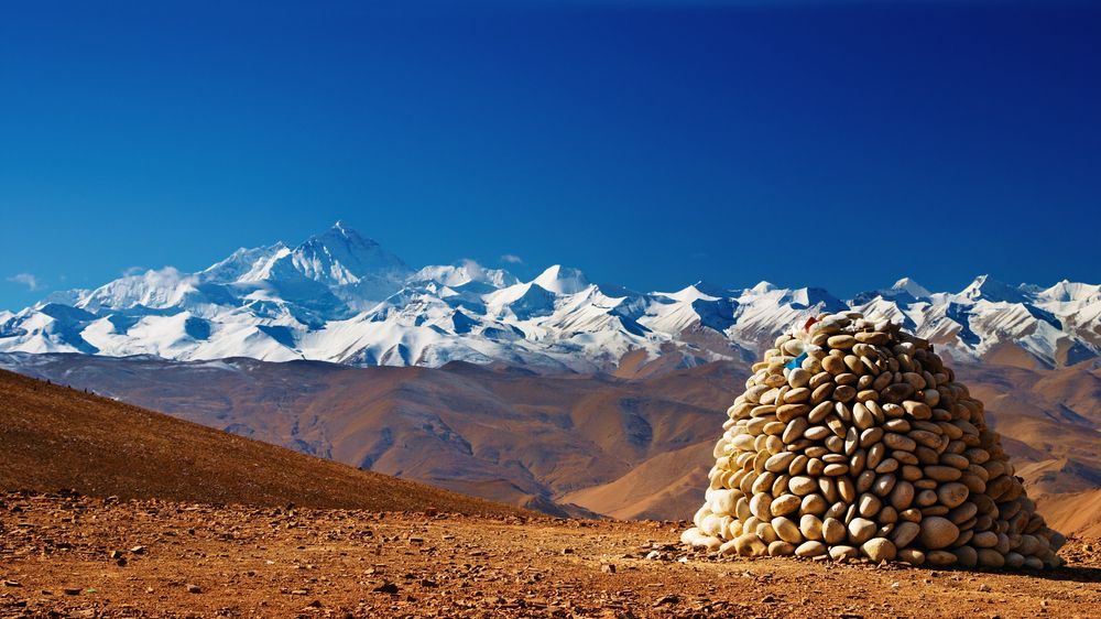 【返品不可】 of Images Dry: & High the Plateau Tibetan the and Himalayas 人文