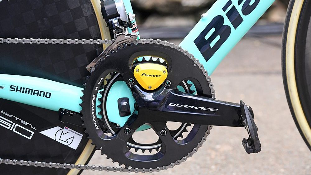 USED Shimano Dura Ace 9100 - Pioneer Power Meter Crankset 11