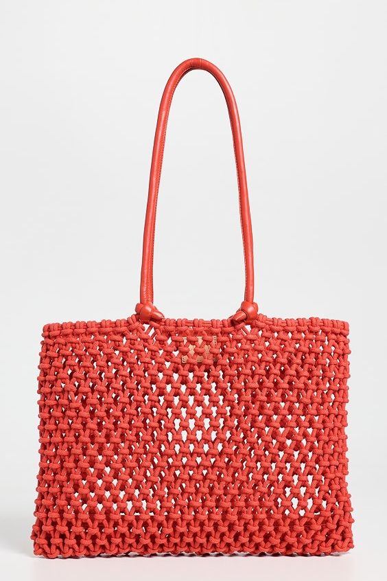 Sandy Tote - Bright Poppy
