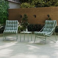 Stripe Cushion Bistro Set