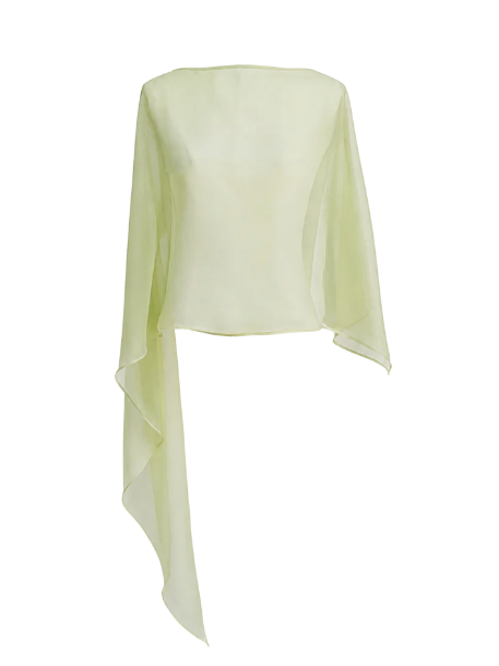 CAMPBELL&amp;amp;KRAMER, Hadley Poncho in Kiwi - 1