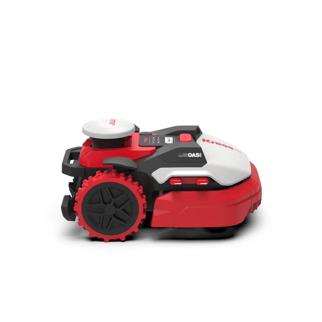 Kress Rtk&amp;#8319; &amp;frac34;-Acre Robotic Lawn Mower With Oas (obstacle Avoidance System)