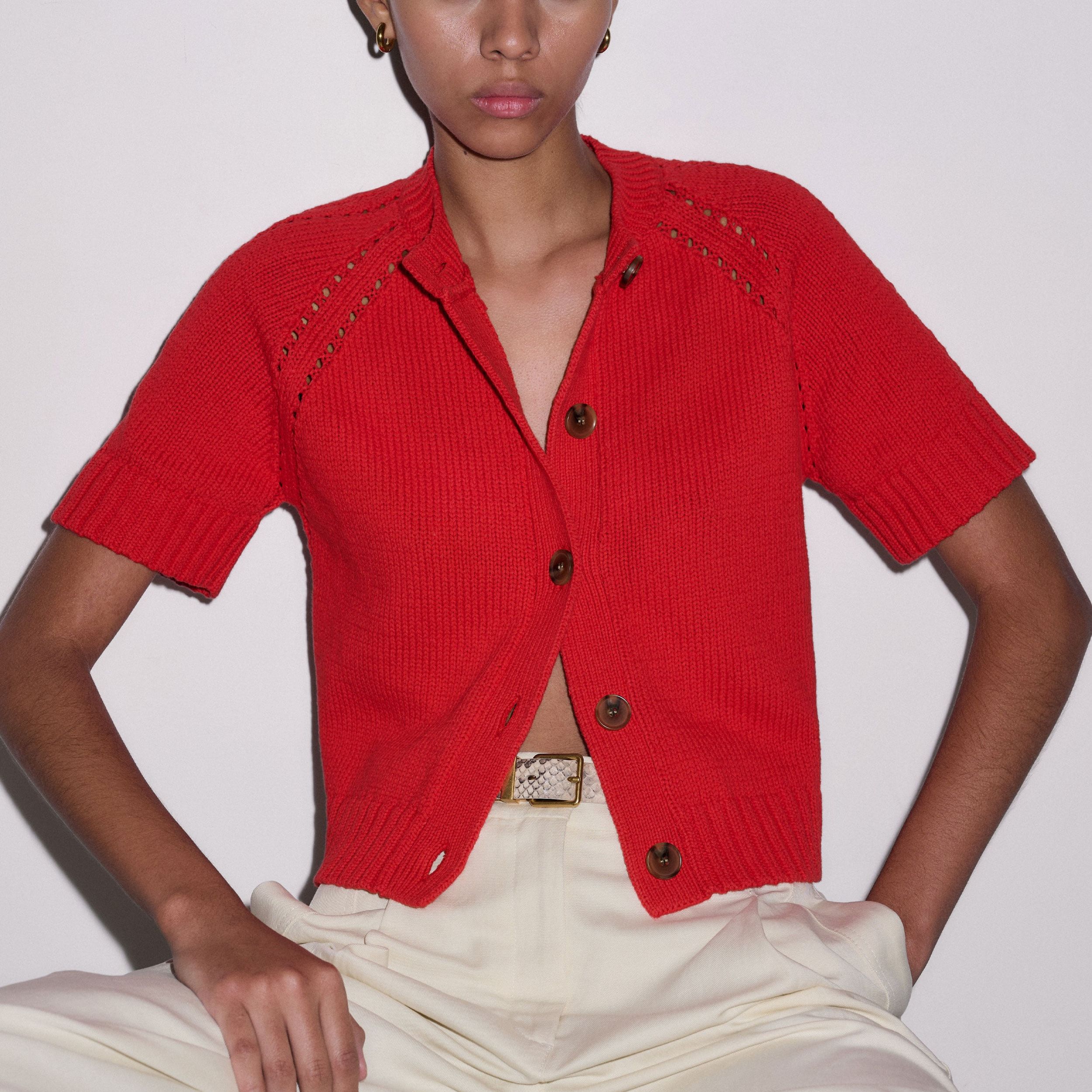 Short Sleeve Cardigan