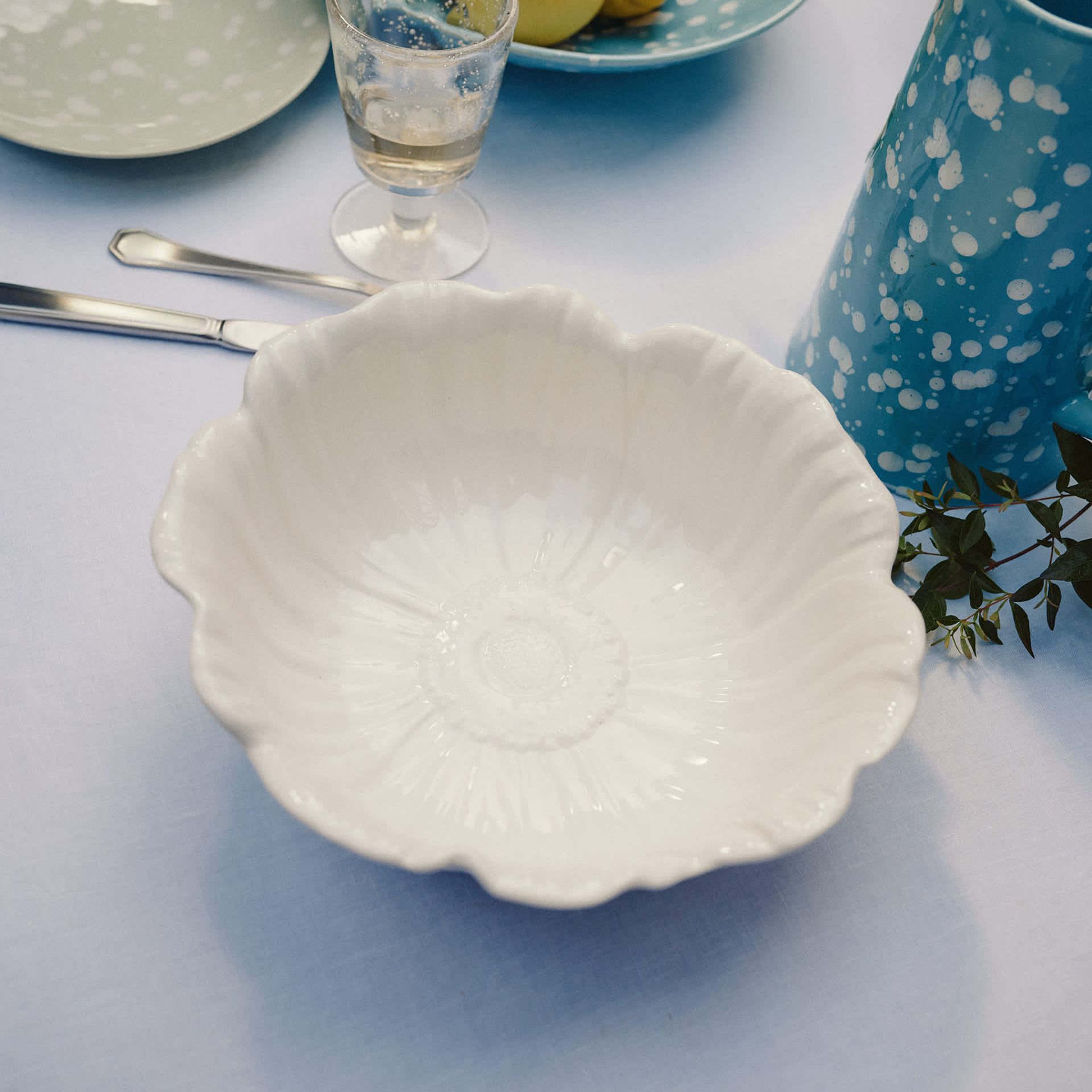 Floral Serving Bowl