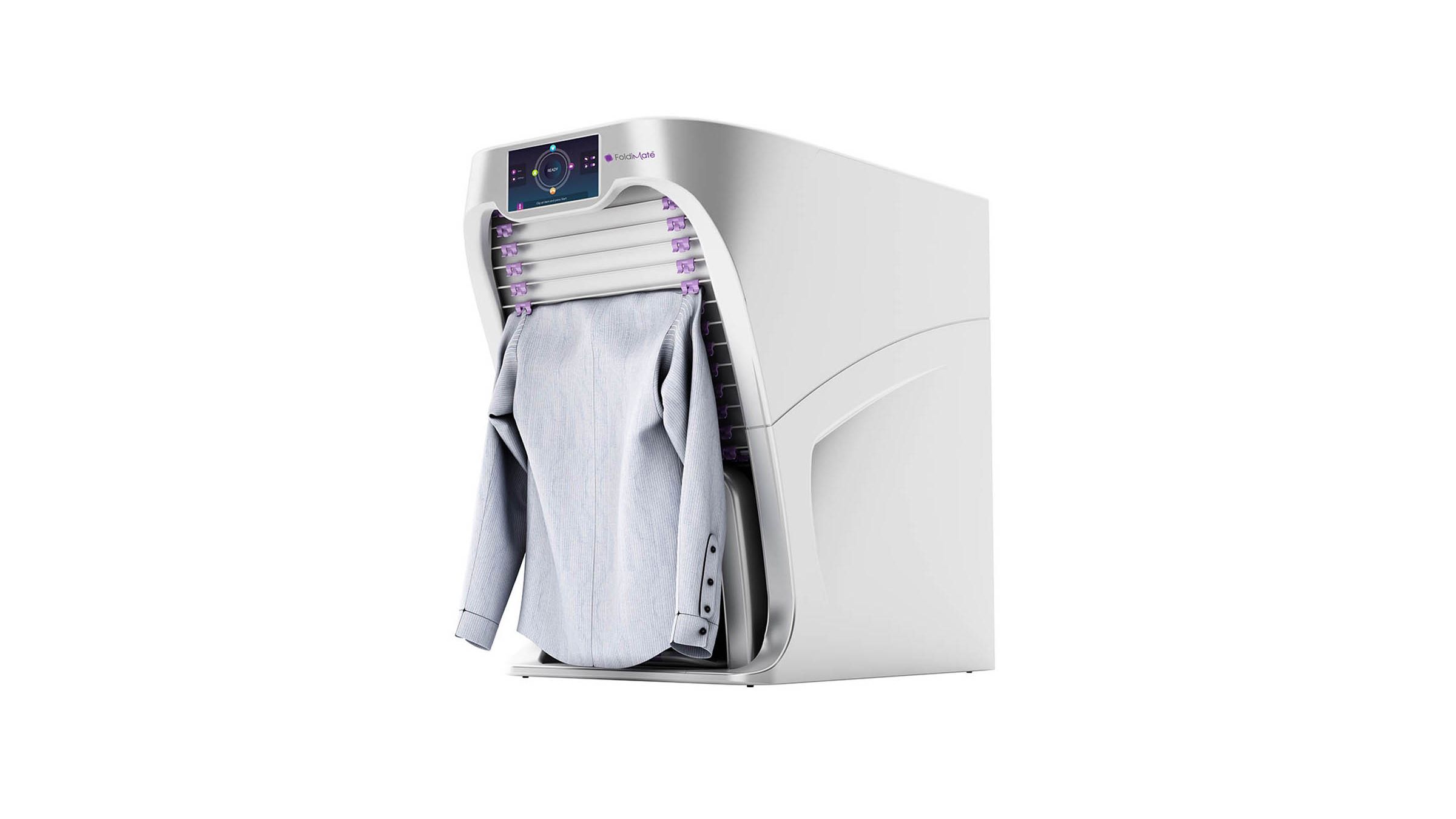 dress folding machine Automatic Washing That Folds Clothes FoldiMate Review: FoldiMate Robot Designed To Crisply Fold Clothes Innovation of the week: A