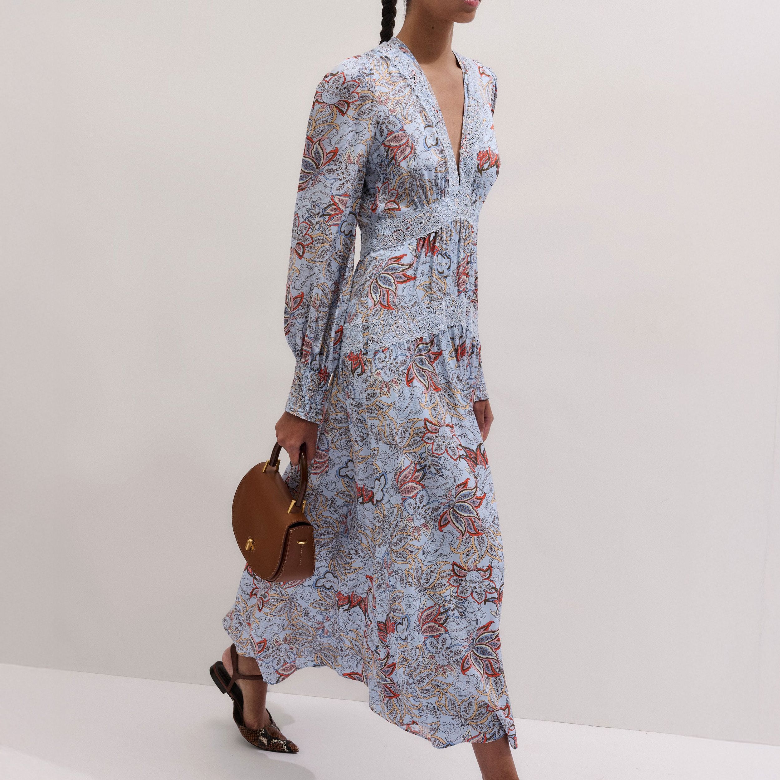 Fit + Flare Maxi Dress