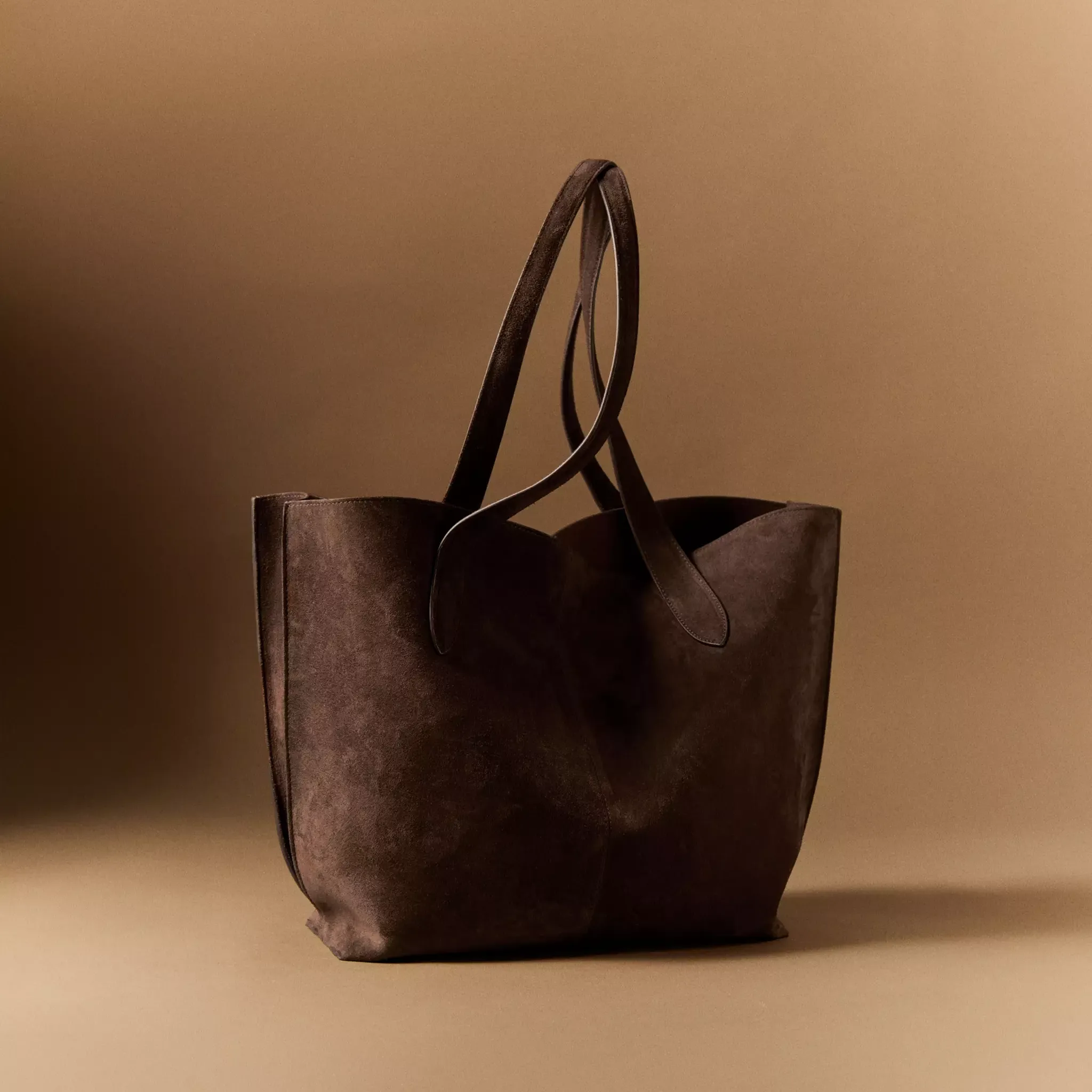 Suede Shopper Bag - Women | Mango United Kingdom