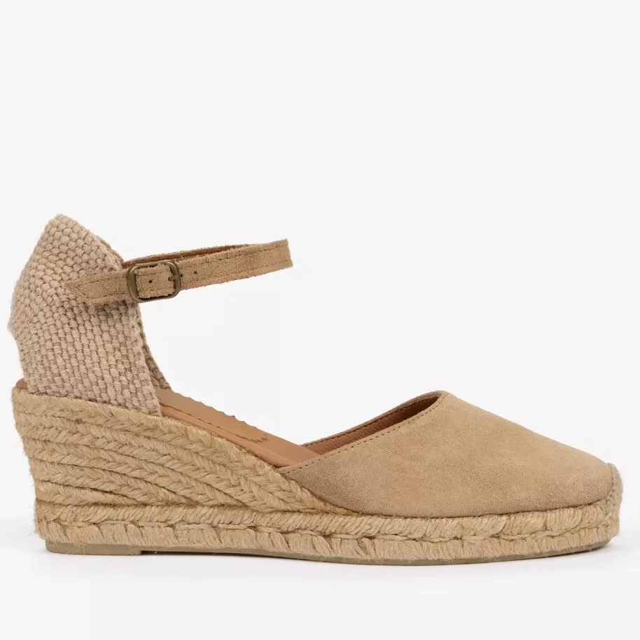Penelope Chilvers Mary Jane Suede Espadrilles