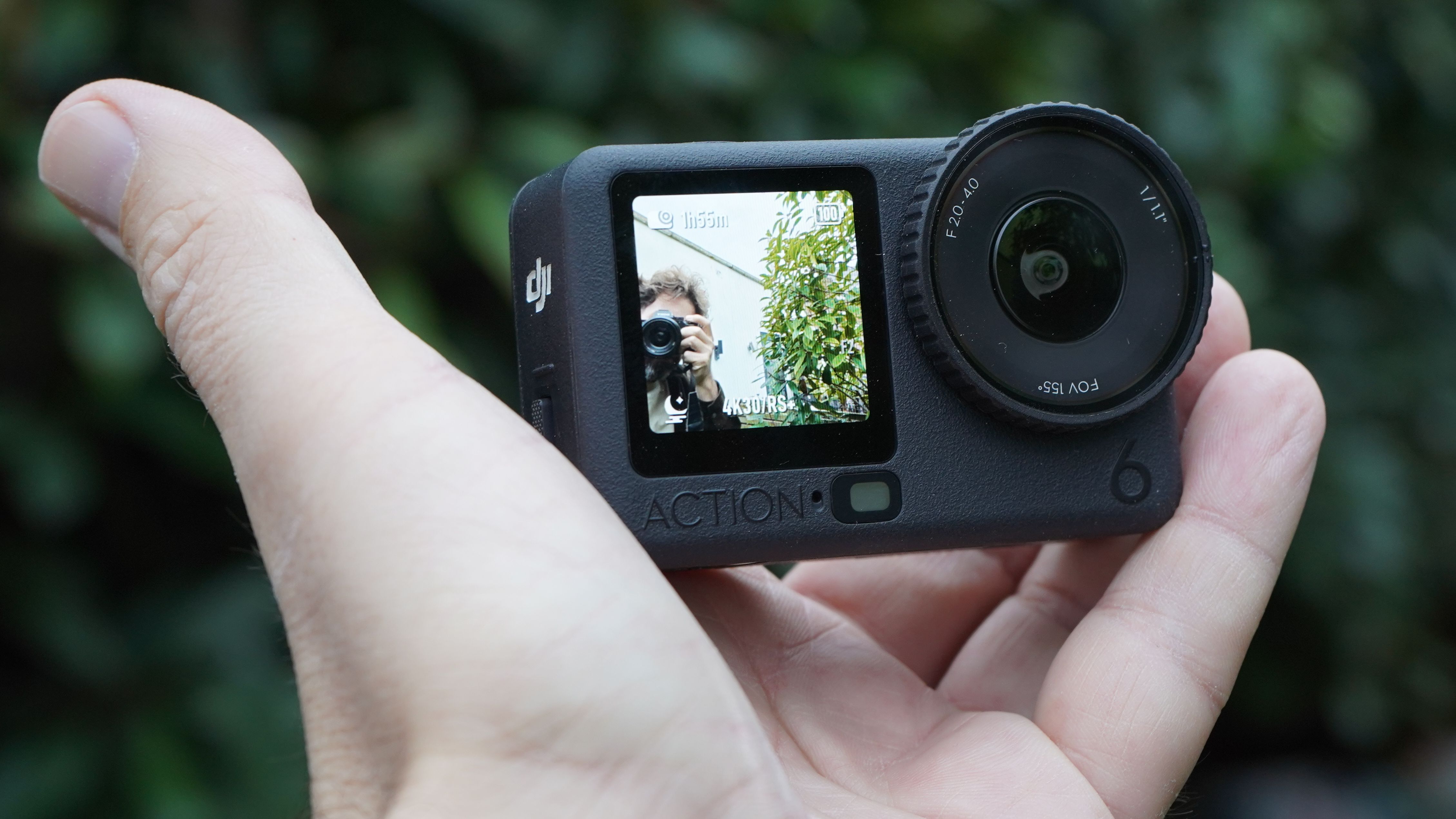 DJI Osmo Action 6 held in hand