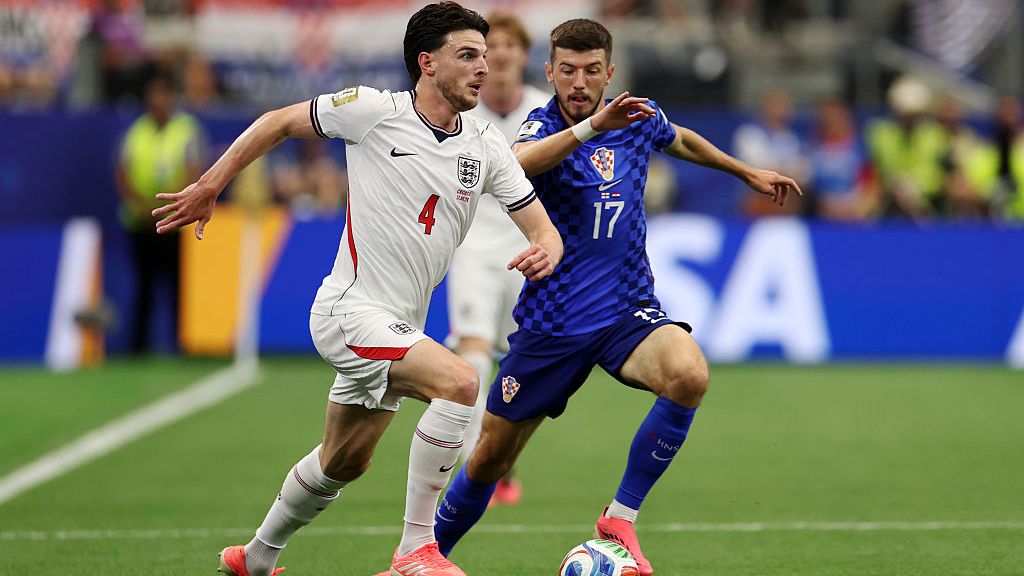 Declan Rice vs Croatia