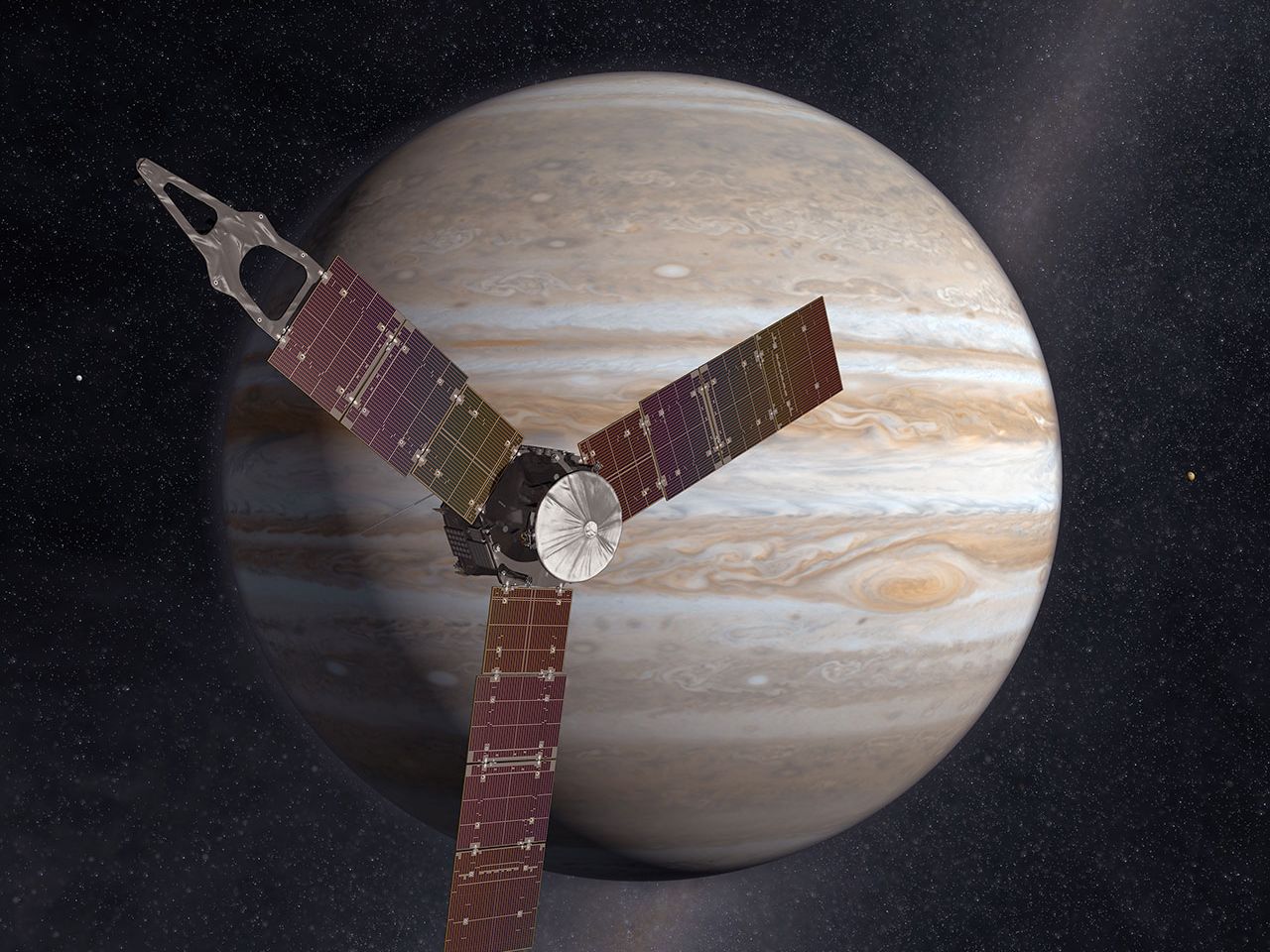 Juno's Jupiter Arrival Continues String of July 4 Spaceflight