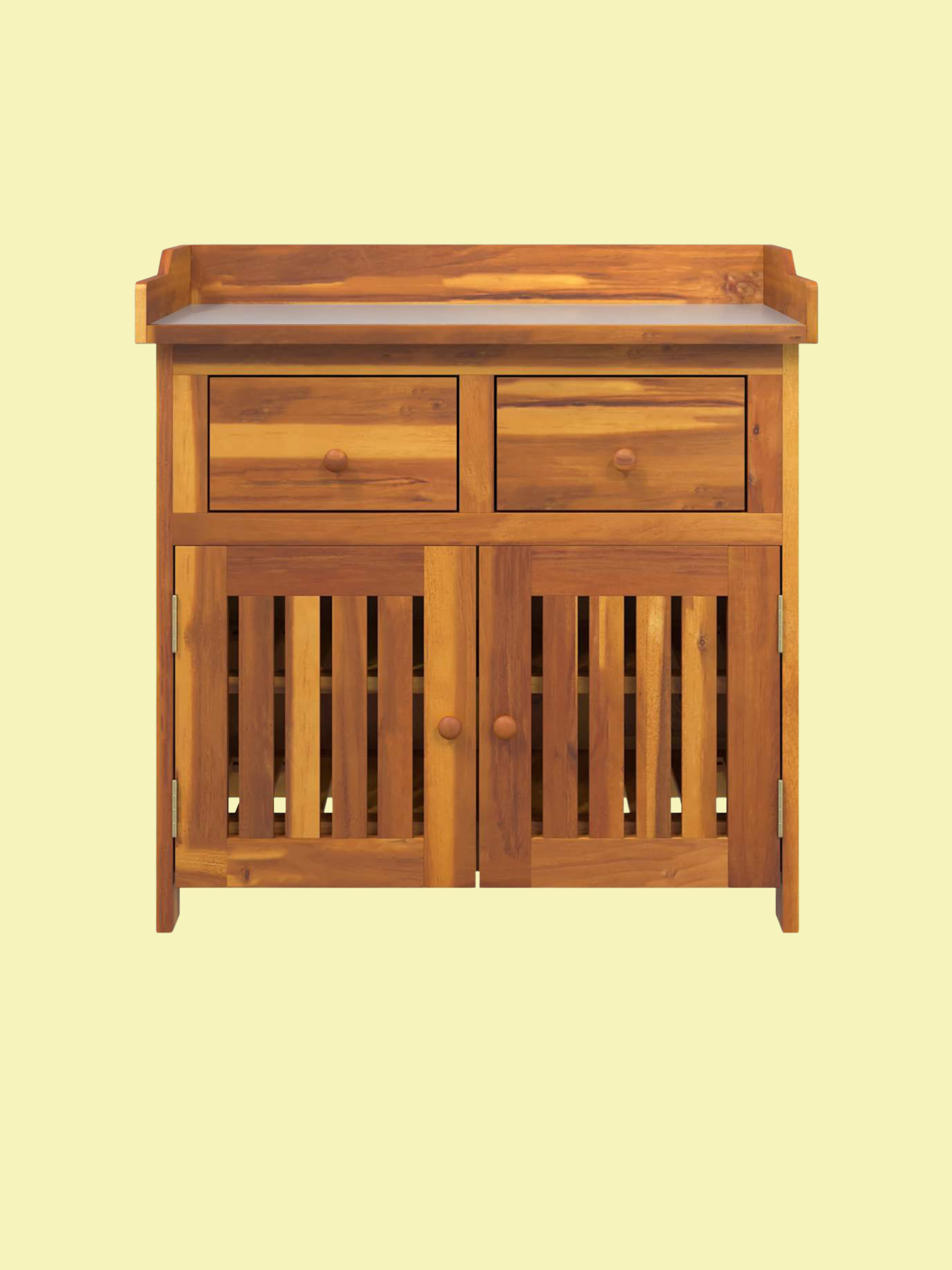 Lark Manor Garden Cabinet With Drawer With Storage Brown 78 X 36.5 X 78cm | Wayfair.co.uk