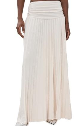 Lioness Women's Field of Dreams Maxi Skirt, Ivory, L