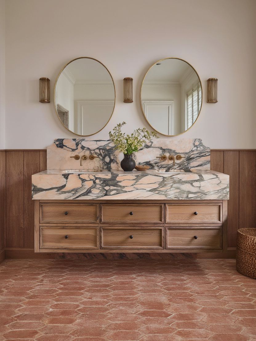 Starel Stones, Americano Walnut Vanity Unit