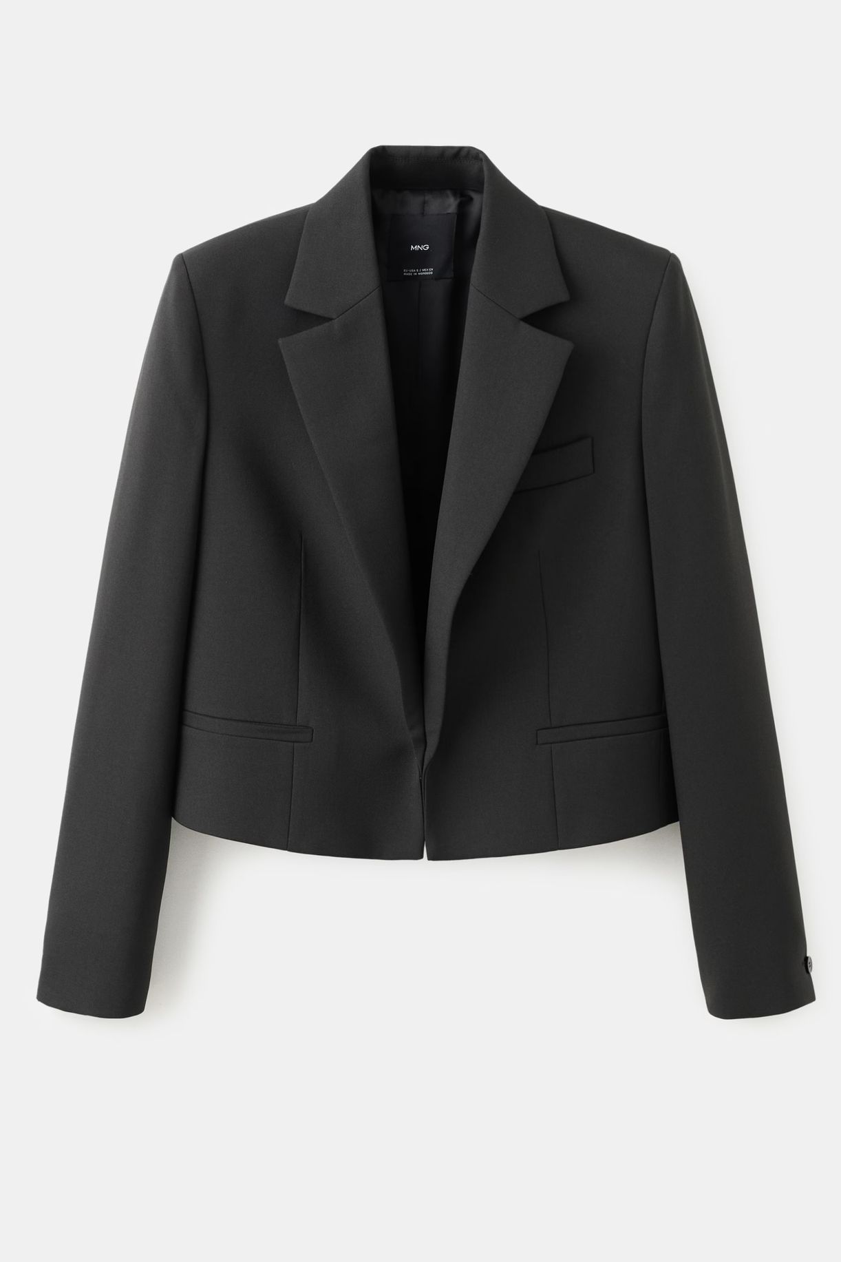 Mango Crop Suit Blazer