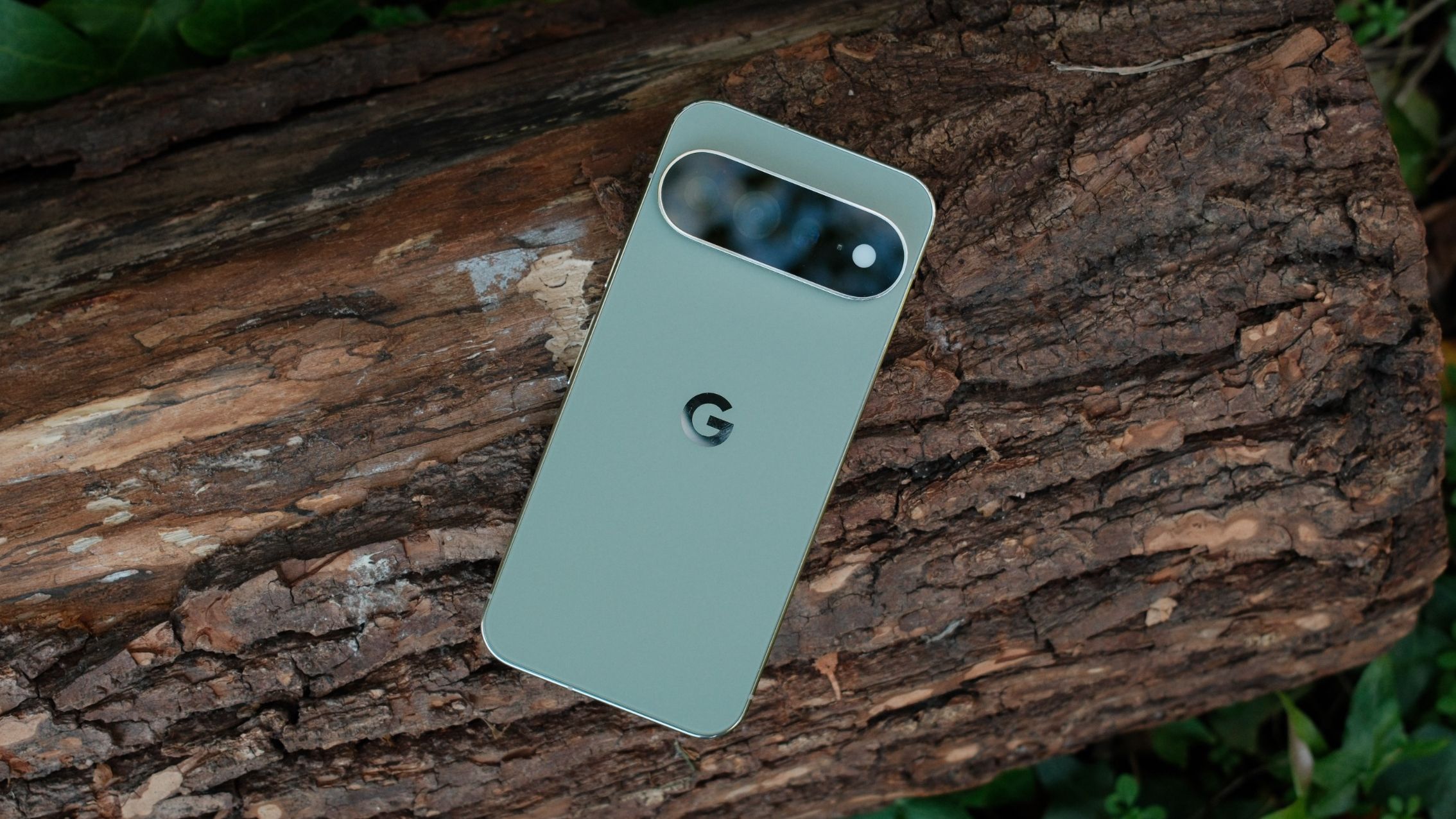 Google Pixel 11 Pro XL phone in green