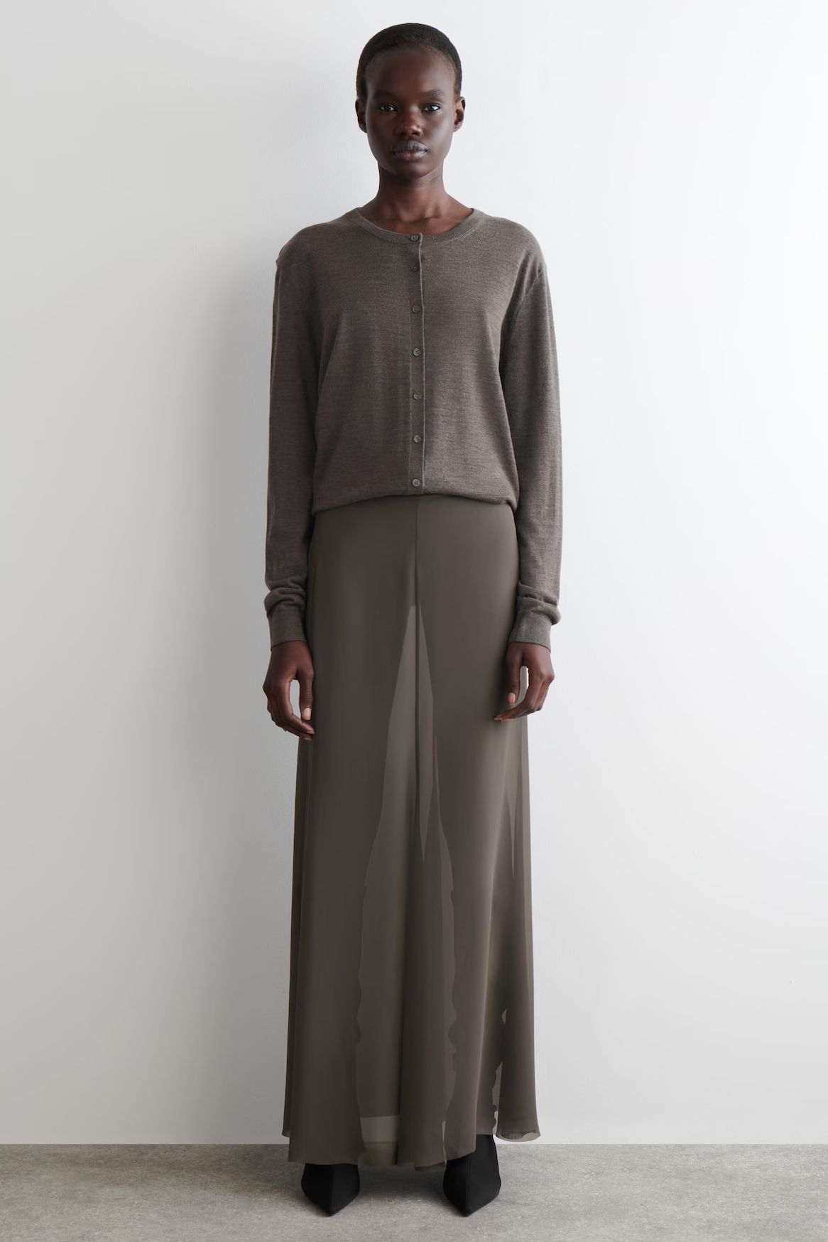 Cos sheer skirt