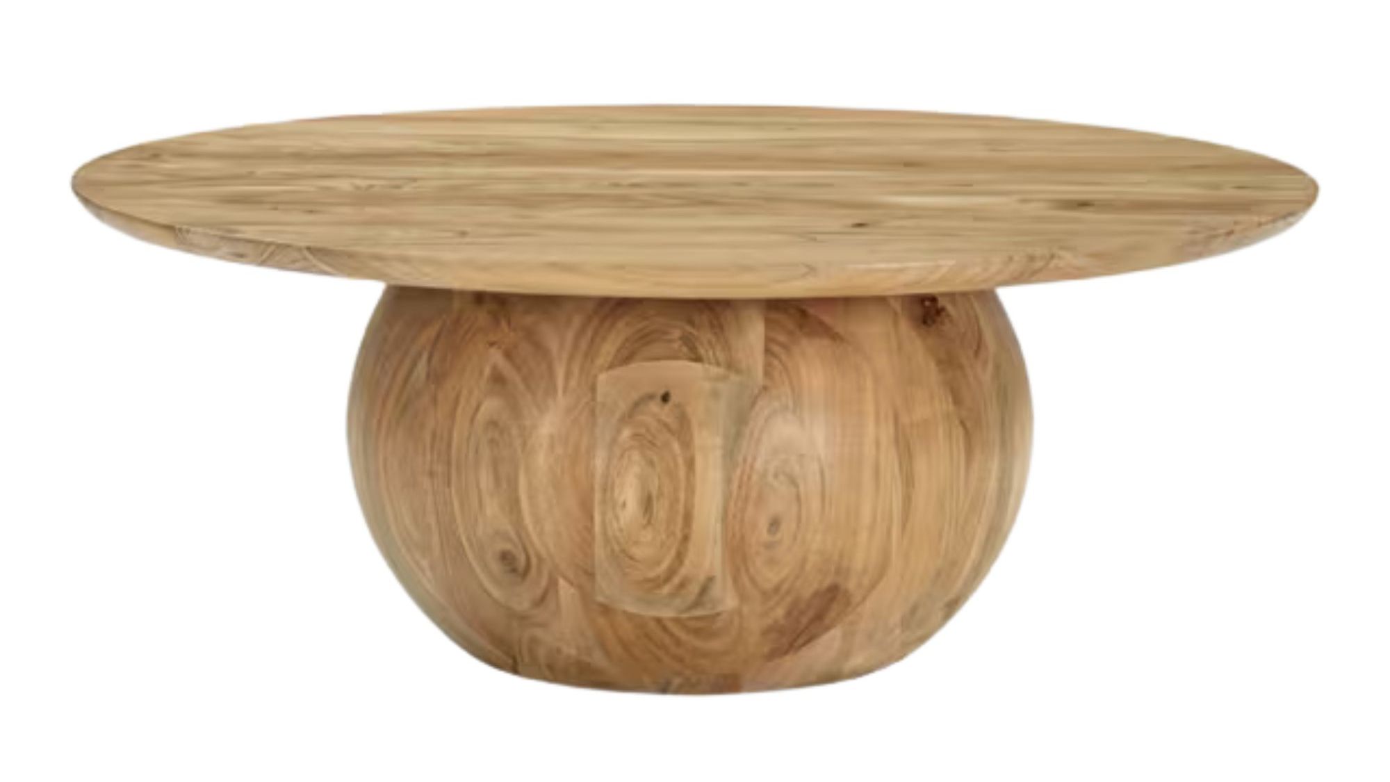 John Lewis, Orb Acacia Wood Coffee Table in Natural
