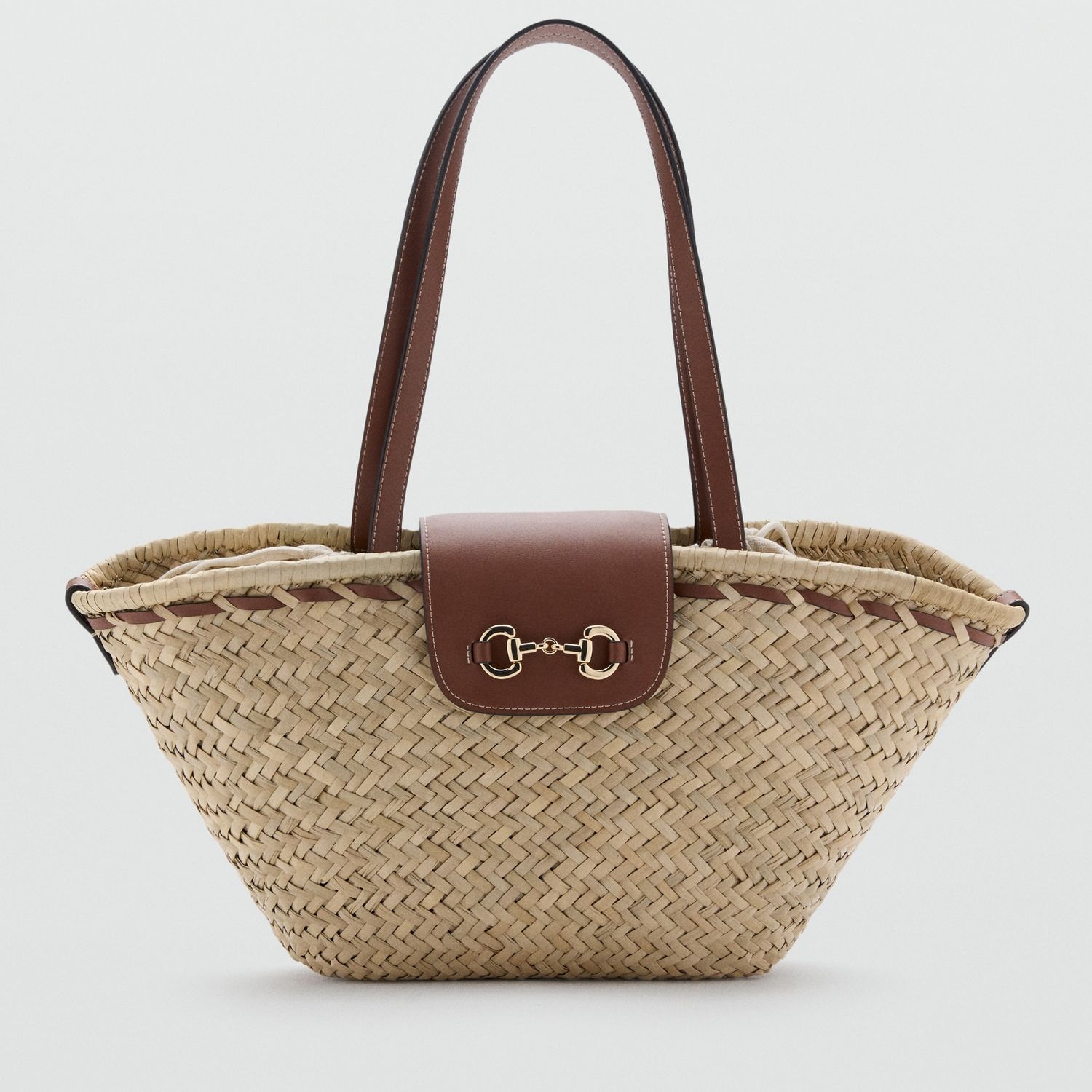 Medium Natural Fibre Basket - Women | Mango United Kingdom