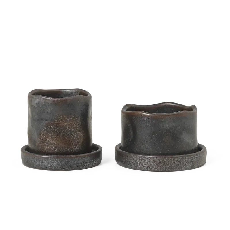 Ferm Living, Uneru Mini Pots - Set of 2