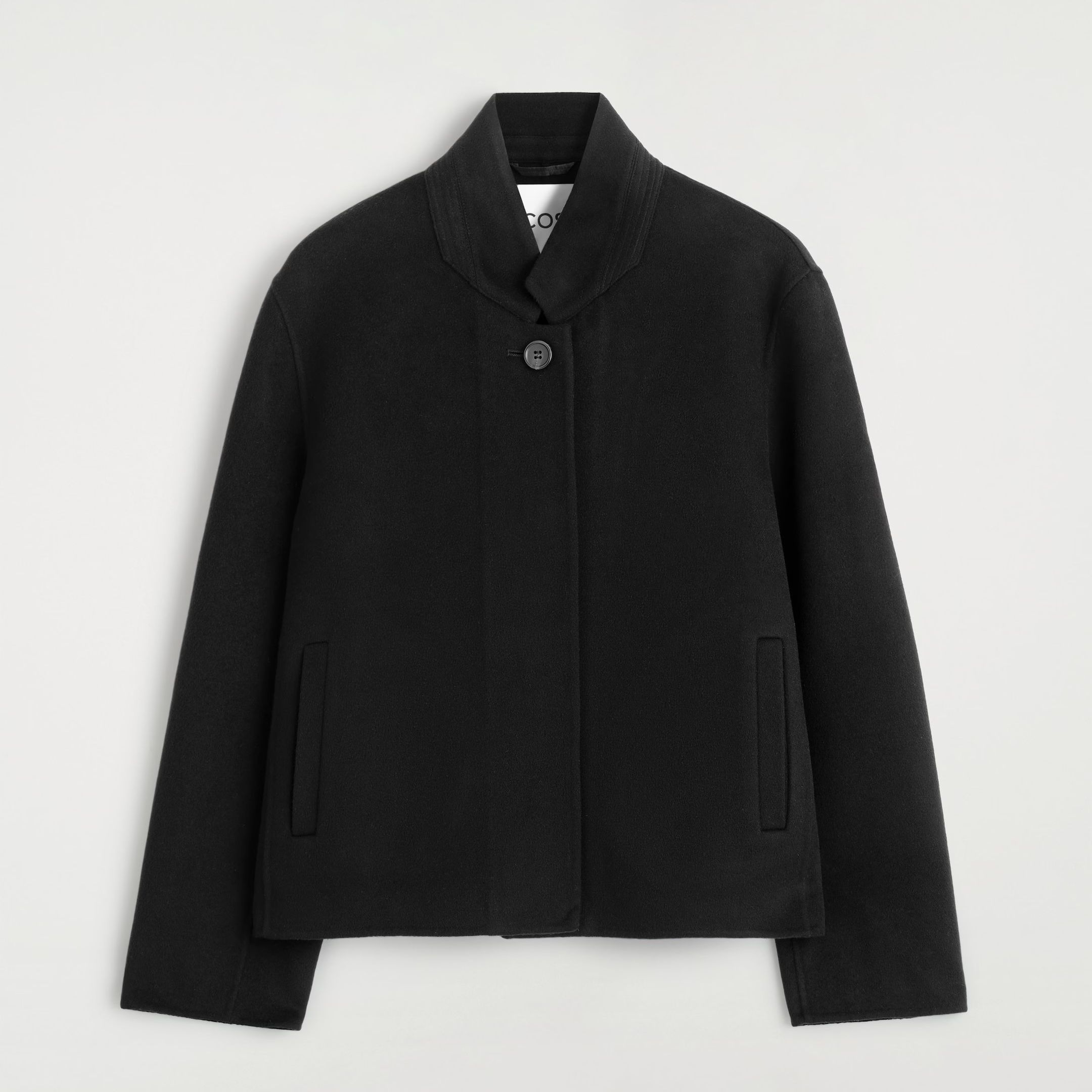 Cos Structured Double-Faced Wool Jacket