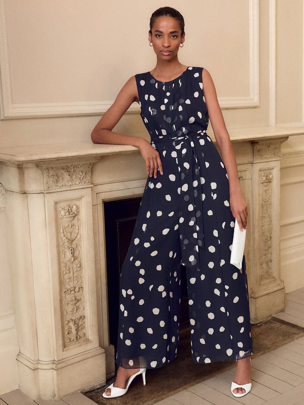 Maxine Spot Jumpsuit