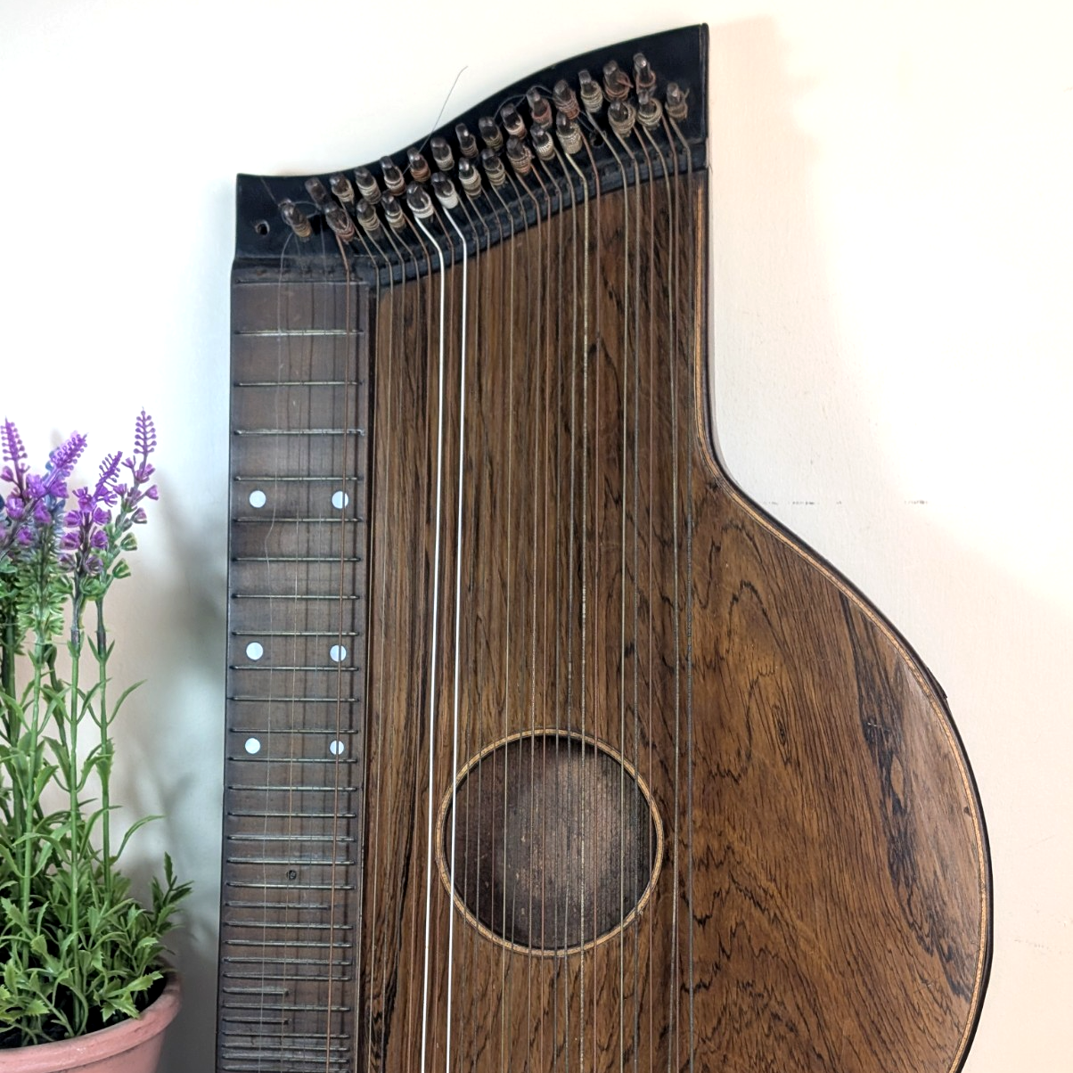 Antique German Zither Stringed Instrument