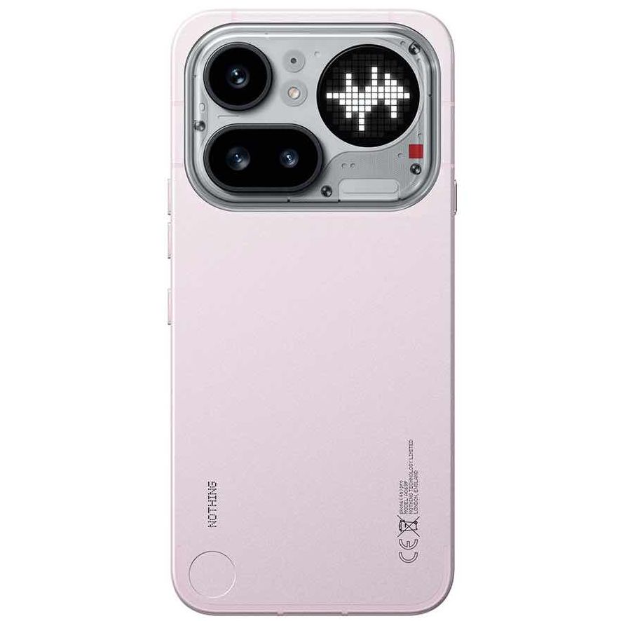 The Nothing Phone 4a Pro in Pink.
