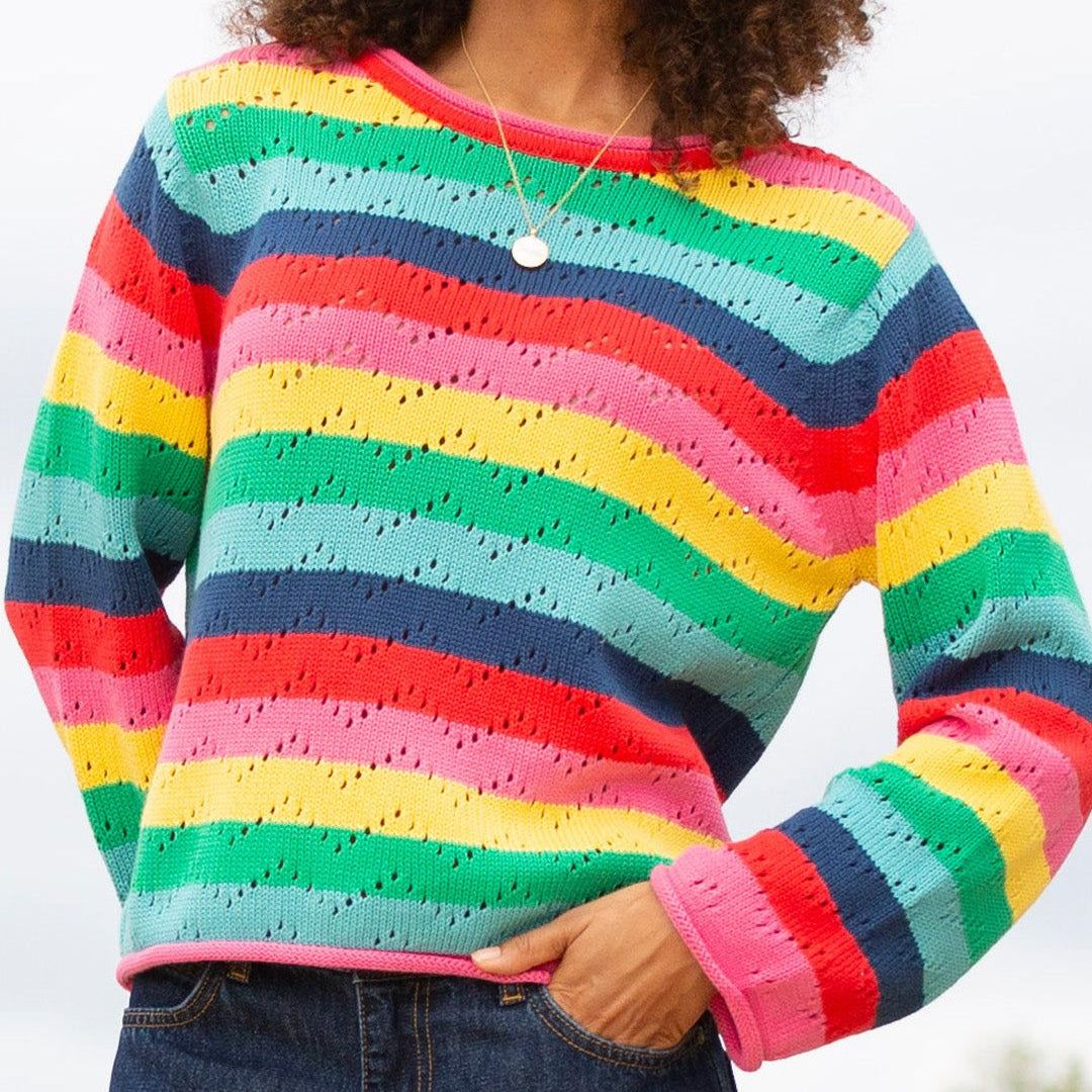 Hermitage Knit Jumper Rainbow