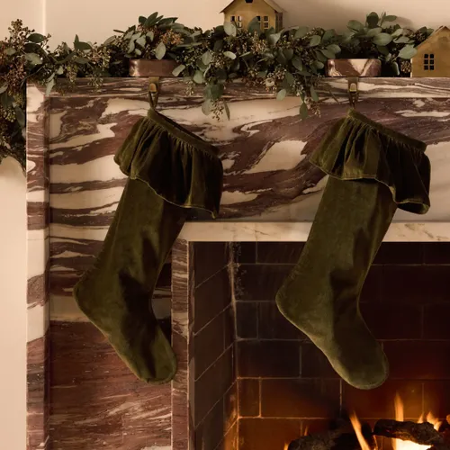 Mauree Velvet Stocking