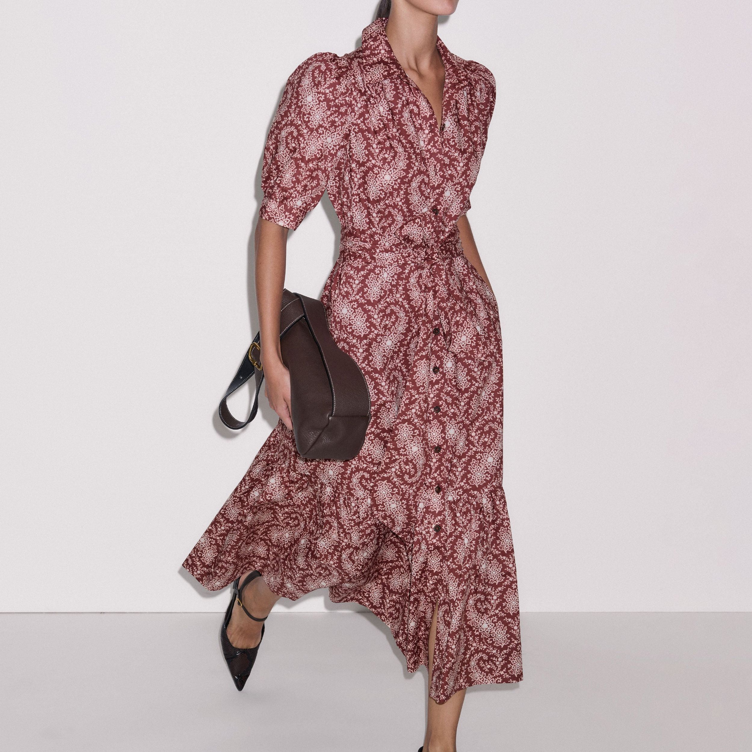 Fit + Flare Midi Dress