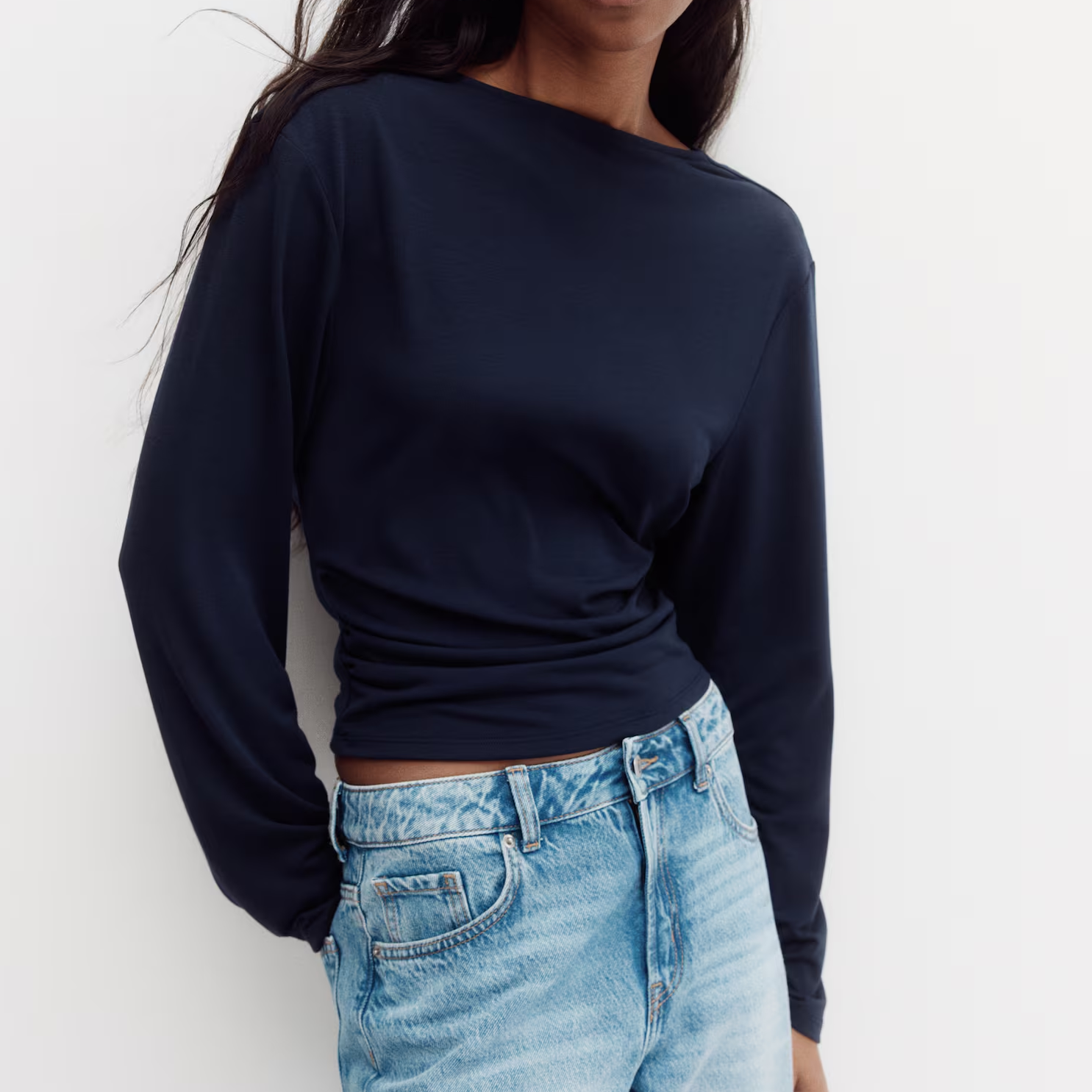 H&amp;amp;M navy top