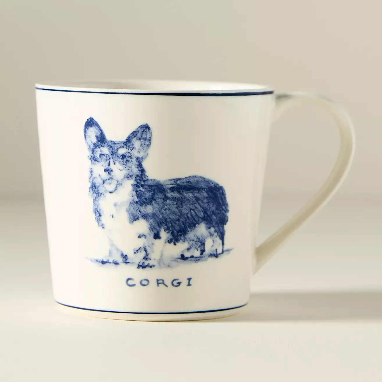 Molly Hatch Stoneware Dog Mug