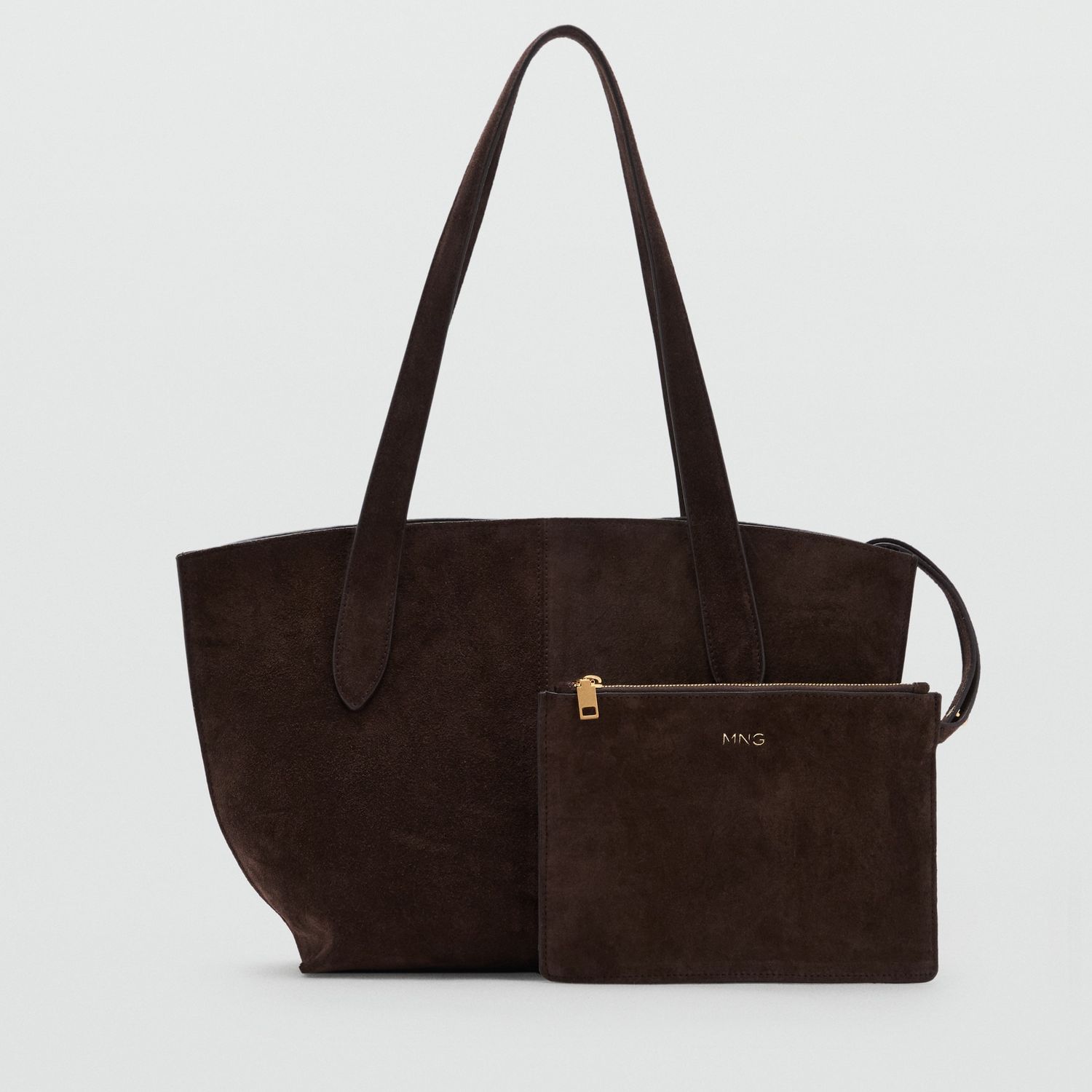 Suede Mini Shopper Bag - Women | Mango United Kingdom