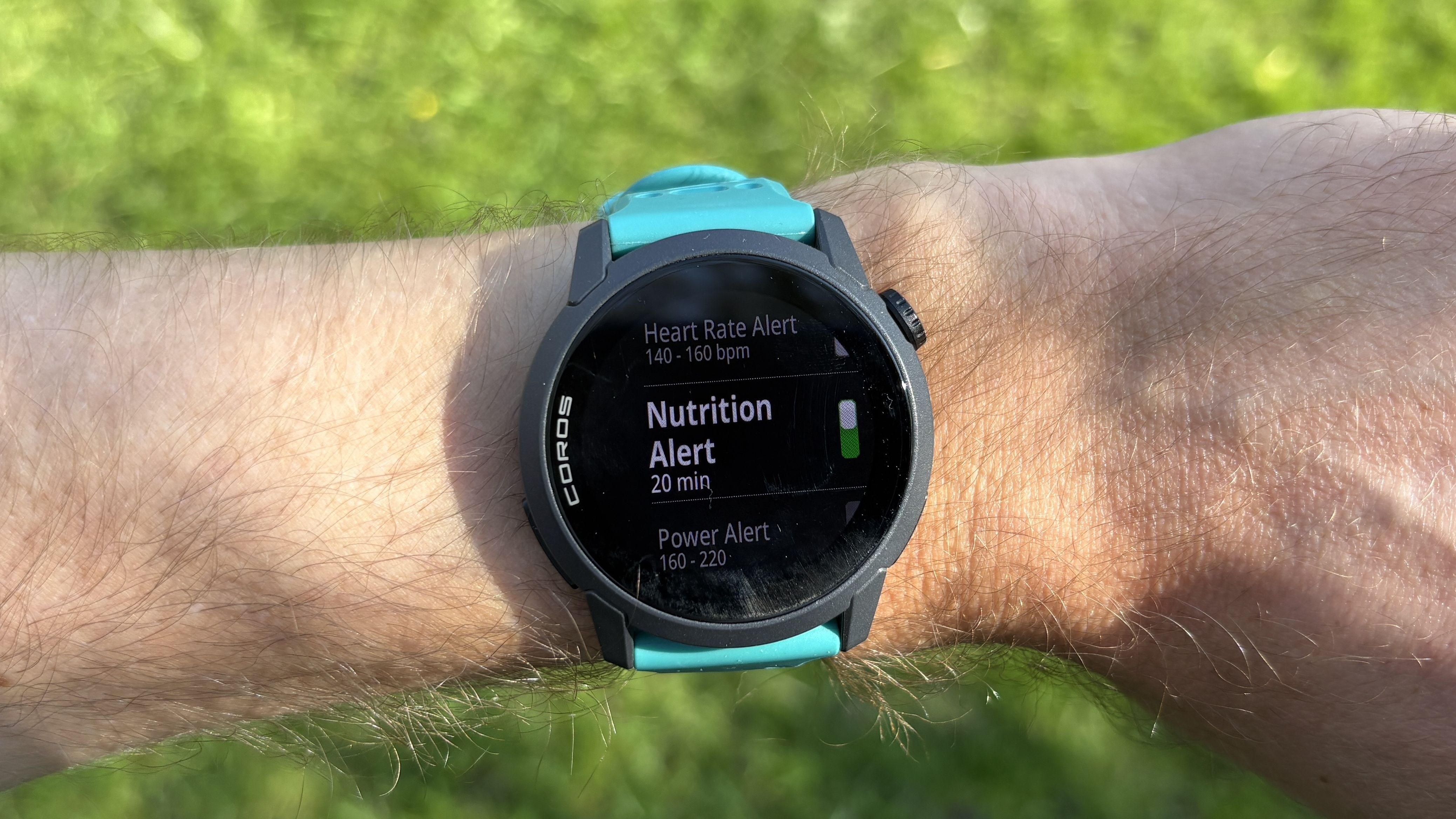 Coros Pace 4 Nutrition Reminder