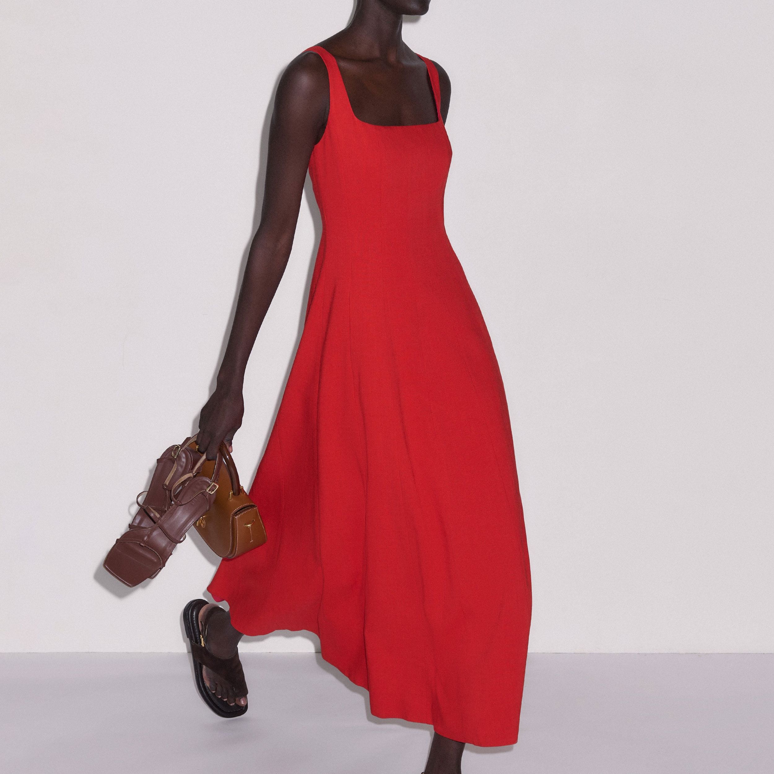 Fit + Flare Maxi Dress