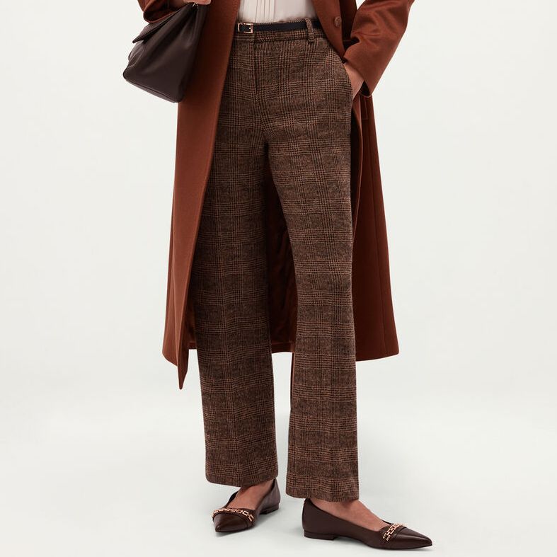 Marlyn Wool Blend Trousers