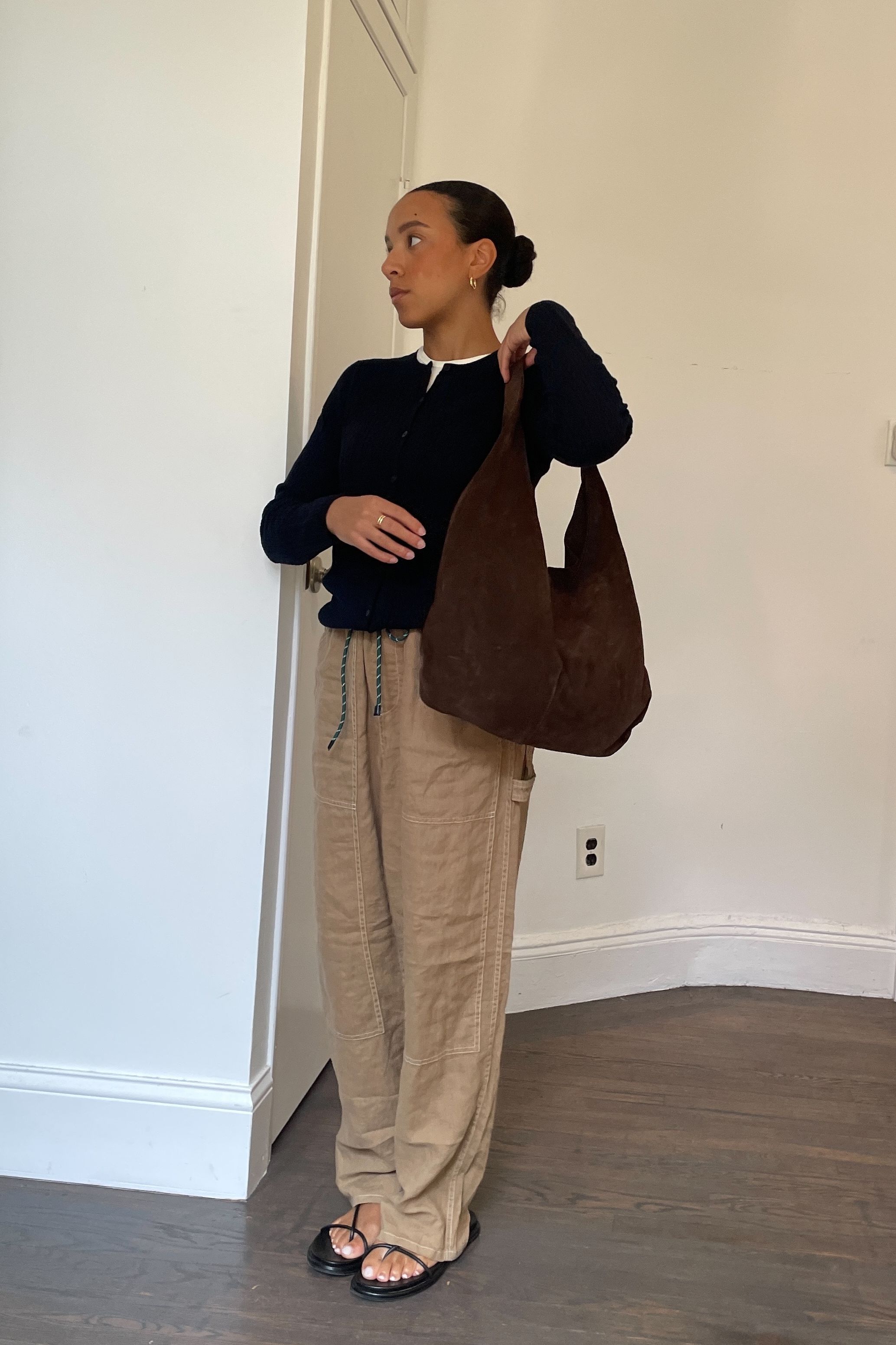 Lauren Tappan tests Rag &amp;amp; Bone's Atlas Linen Pants