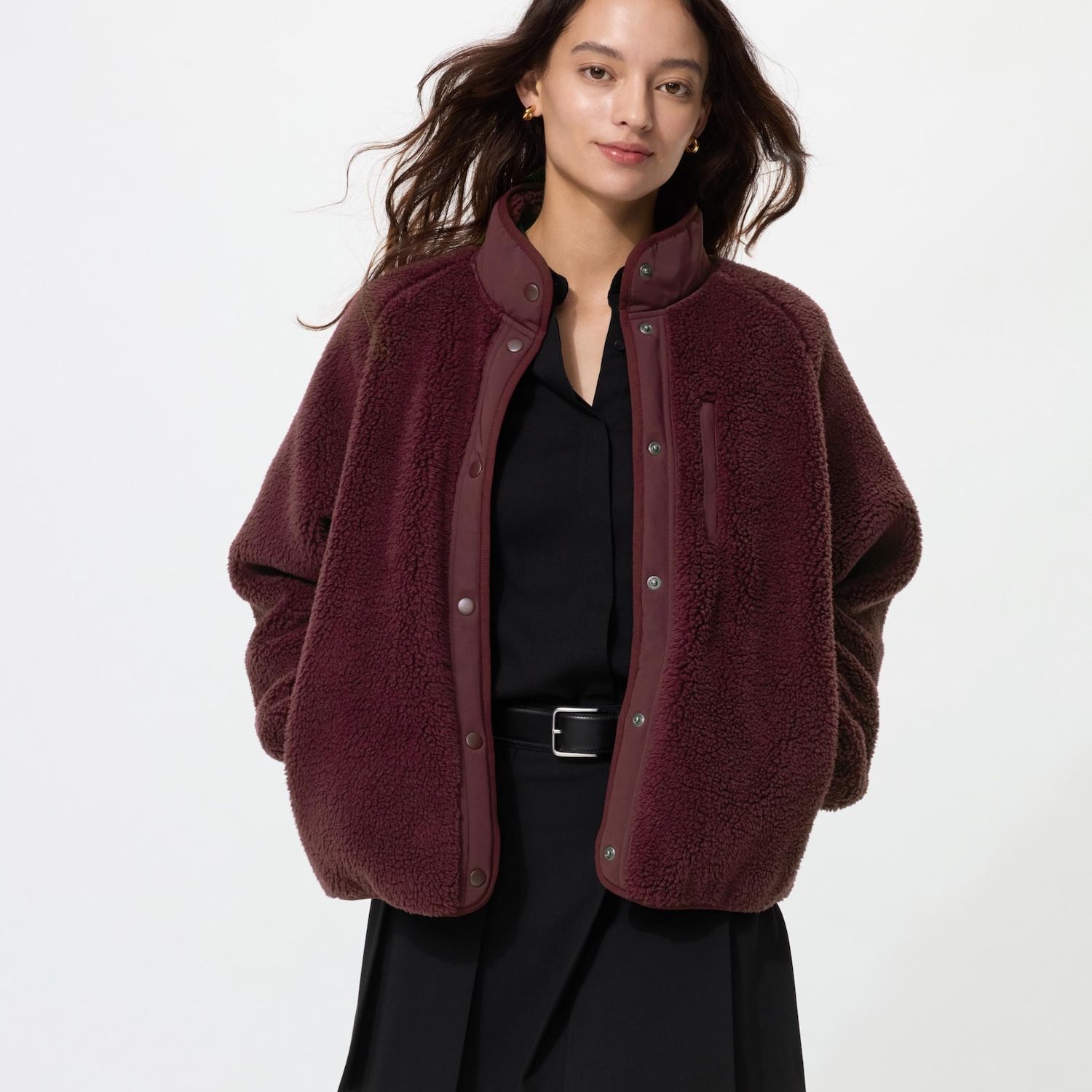 Fleece Stand Collar Jacket