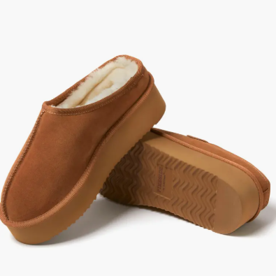 UGG Tazz II platform lookalike slippers
