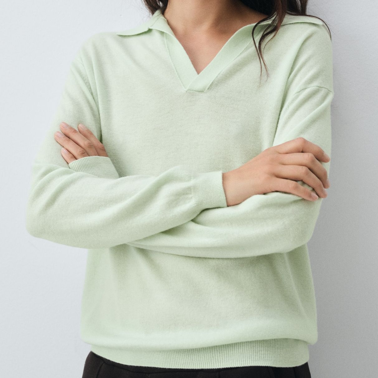 100% Wool Polo-Neck Sweater - Women | Mango United Kingdom