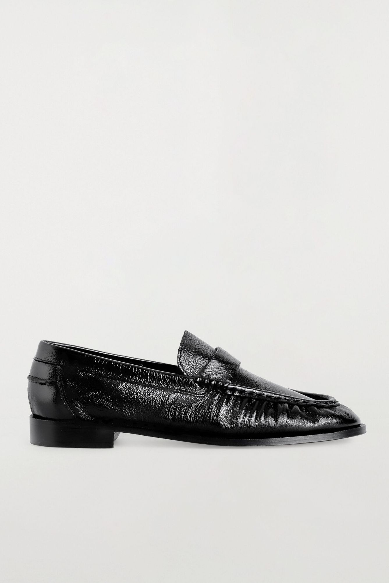 Leather Moccasin Loafers