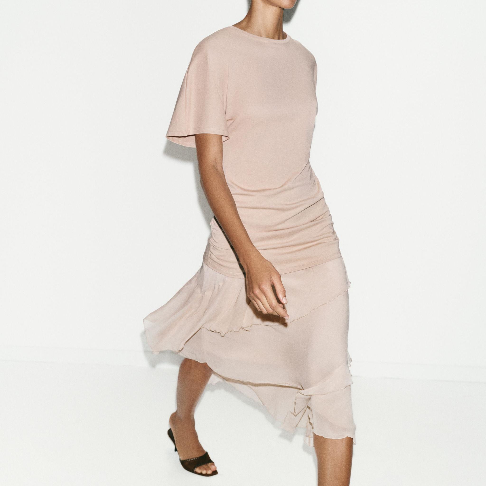 Dress With Ruffles