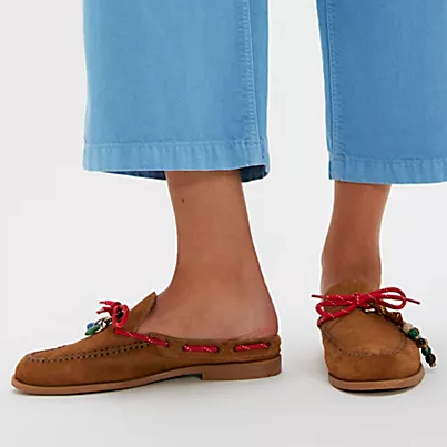 Free People, boat shoe mule hybrid