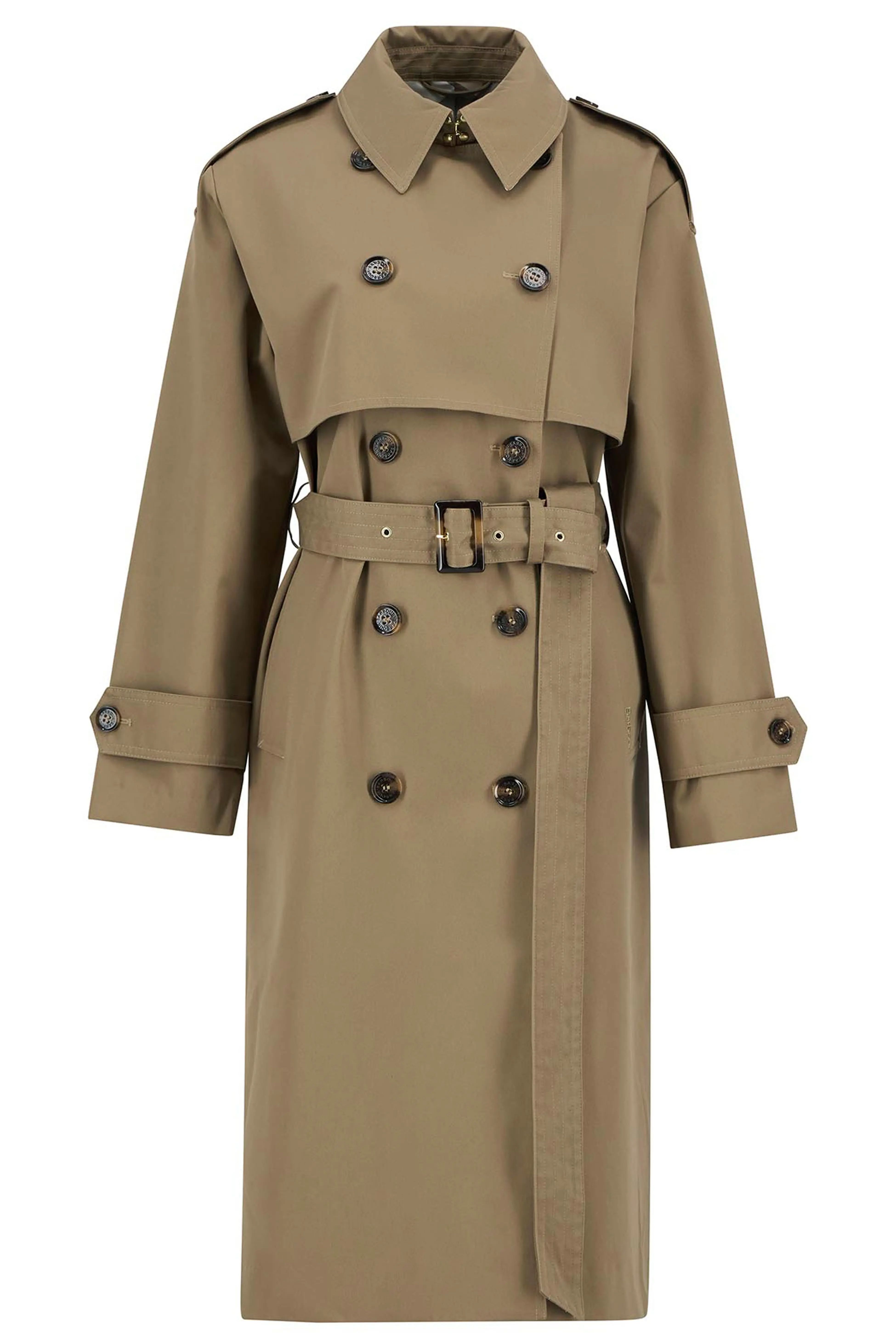 Barbour Aoife Belted Water Resistant Trench Coat