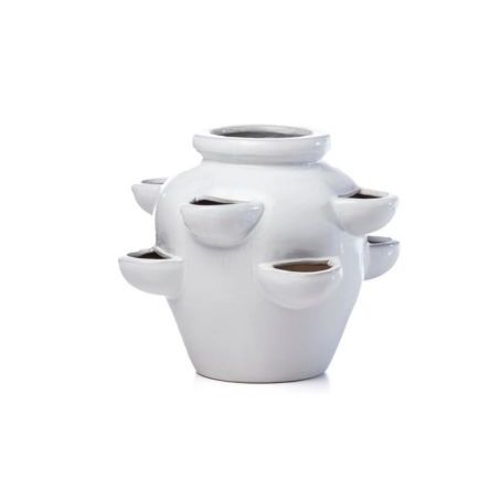 Strawberry Ceramic Planter 