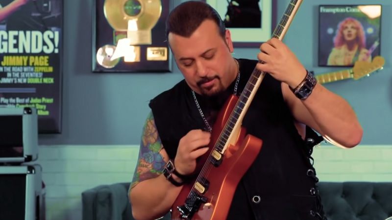 Watch Mike Orlando of Adrenaline Mob Play His Newly Rebuilt Guitar